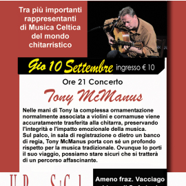 10/09/2015 – Concerto di Tony McManus a Vacciago