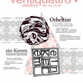 24/10/2015 – Orbettini e ein-Kerem in concerto a La Ca Buiota