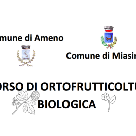 Da novembre 2015 – 1° Corso di Ortofrutticoltura Biologica