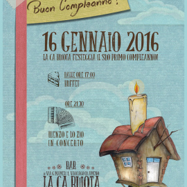 16/01/2016 | Compleanno de La Ca Buiota!