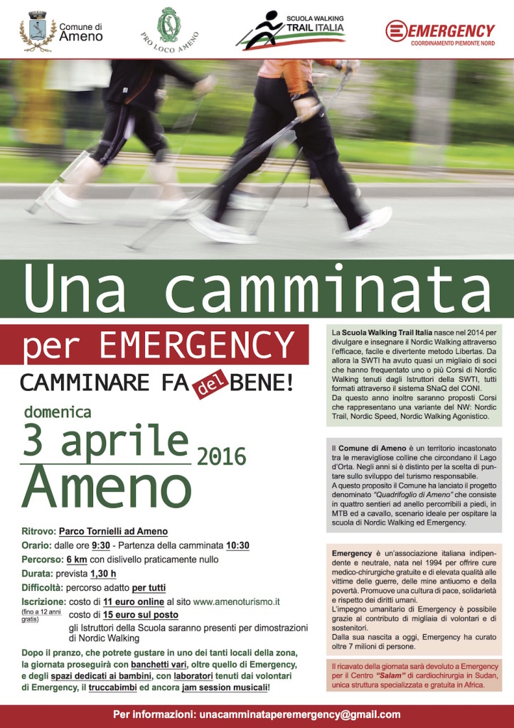 unacamminataperemergency