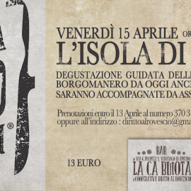 15/04/2016 | L’isola di Malto – degustazione delle birre 100venti a La Ca Buiota