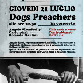 21/07/2016 | Dogs Preachers, concerto blues a La Ca Buiota