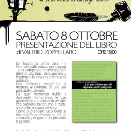 8/10/2016 | Aperitivo con l’Autore a la Ca Buiota: presentazione del libro di Valerio Zoppellaro