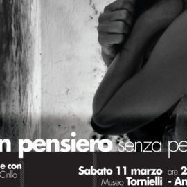 11/03/2017 | Spettacolo teatrale ‘UN PENSIERO SENZA PESO” al Museo Tornielli