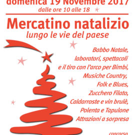 19/11/2017 |Mercatino natalizio lungo le vie di Ameno