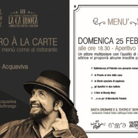 25/02/2018 | Teatro à la carte alla Ca Buiota di Vacciago