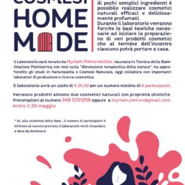 22/05/2018 | Laboratorio: Cosmesi Homemade, alla Ca Buiota