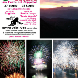 27/07 – 29/07 | Emozione, colore e divertimento