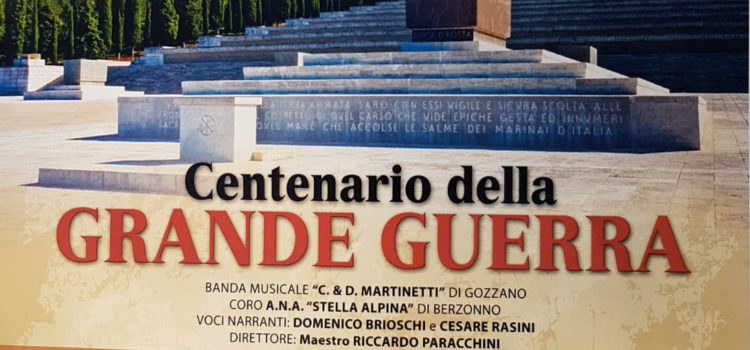 20/10/2018 | Centenario della Grande Guerra, spettacolo musicale-teatrale a S. Maurizio d’Opaglio