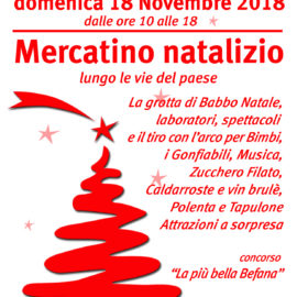 18/11/2018 | Mercatino natalizio ad Ameno