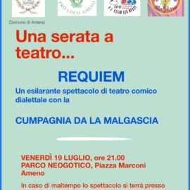 19/07/2019 | Spettacolo teatrale Cumpagnia Da La Malgascia