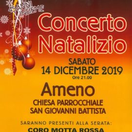 14/12/2019 | Concerto Natalizio con il Coro Motta Rossa e il Coro A.N.A. Stella Alpina