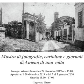 29/12/2019 | Inaugurazione mostra Ameno Amarcord