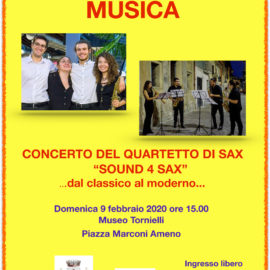 9/02/2020 | Concerto del quartetto “Sound 4 Sax”