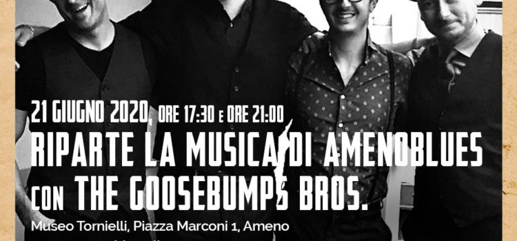 21/06/2020 | Al Museo Tornielli, riparte la musica di AmenoBlues