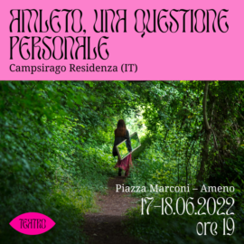 17-18/06/2022 | Amleto, una questione personale