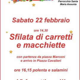 22/02/2025 – Sfilata di carretti e macchiette